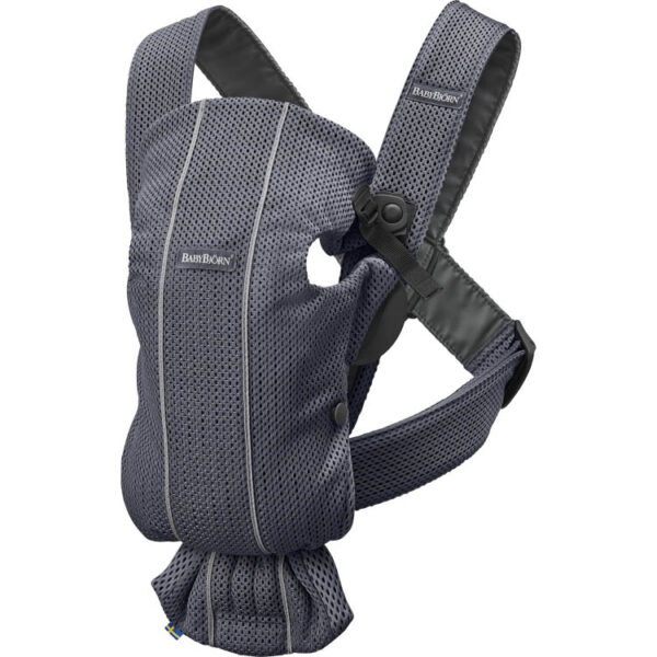 Marsupio BabyBjörn Mini Mesh 3D - Antracite