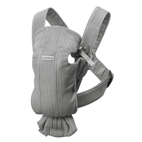 Marsupio BabyBjörn Mini Mesh 3D - Grigio