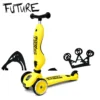 Monopattino e Triciclo 2 in 1 Highwaykick 1 - Giallo - foto 4
