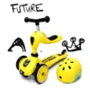 Monopattino e Triciclo 2 in 1 Highwaykick 1 - Giallo - foto 7