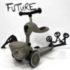 Monopattino e Triciclo 2 in 1 Highwaykick 1 Lifestyle con portaoggetti - Tortora - foto 3
