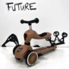 Monopattino e Triciclo 2 in 1 Highwaykick 1 Push and Go - Mocha - foto 2