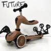 Monopattino e Triciclo 2 in 1 Highwaykick 1 Push and Go - Mocha - foto 3