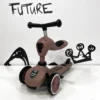 Monopattino e Triciclo 2 in 1 Highwaykick 1 Push and Go - Wildberry - foto 3