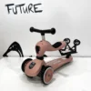 Monopattino e Triciclo 2 in 1 Highwaykick 1 - Rosa - foto 1