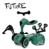 Monopattino e Triciclo 2 in 1 Highwaykick 1 - Verde foresta - foto 2