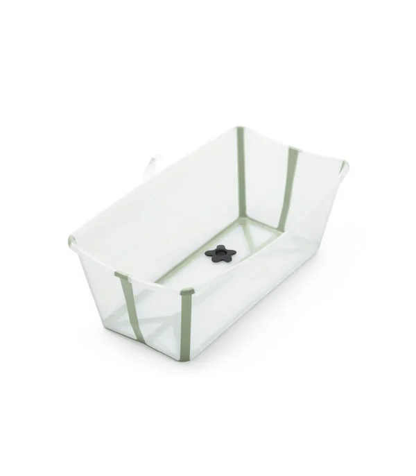 Vaschetta Stokke® Flexi Bath® - trasparente/verde