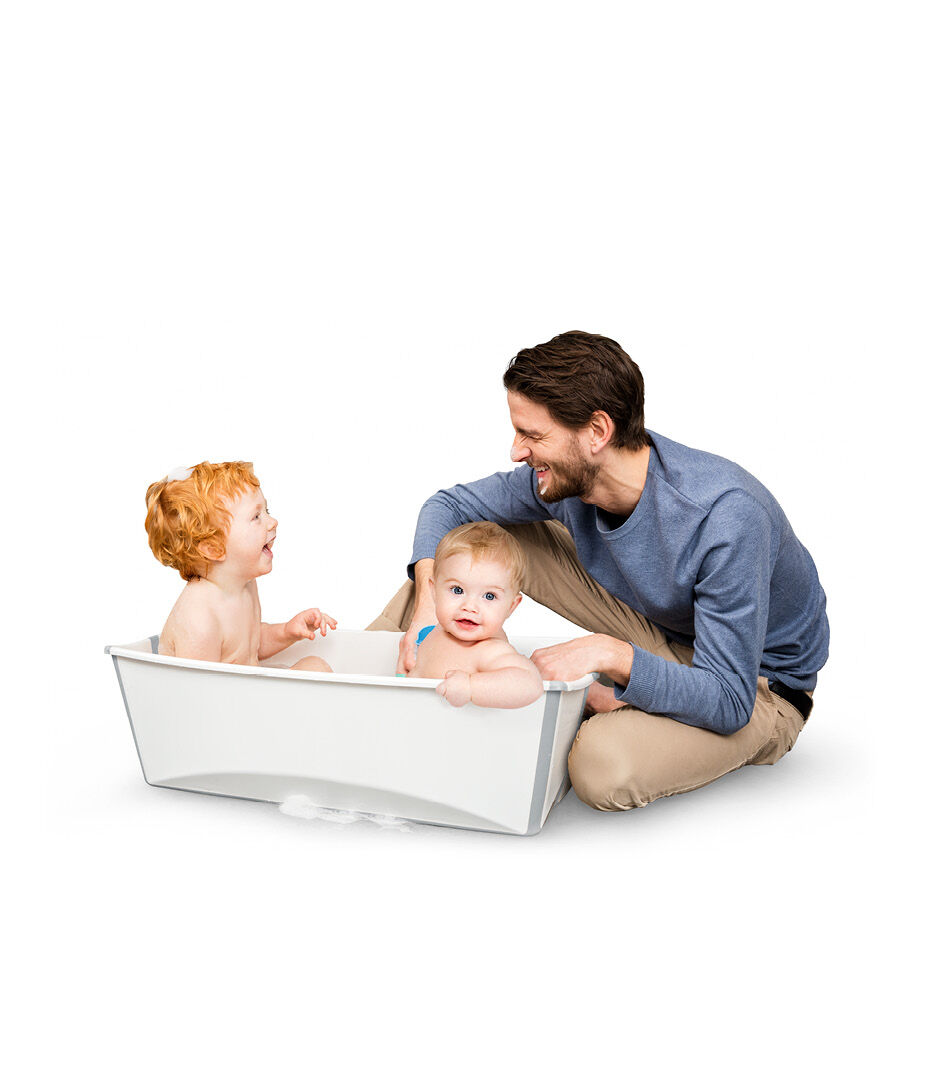 Vaschetta Stokke® Flexi Bath® XL - bianco/grigio - immagine 3
