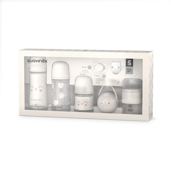 Set di Benvenuto Suavinex Bonhomia 0-6 mesi - Bianco