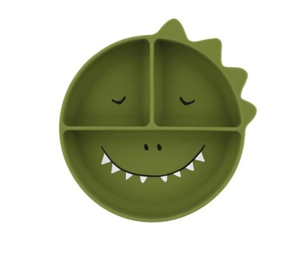Piatto in silicone con ventosa Trixie - Dinosauro