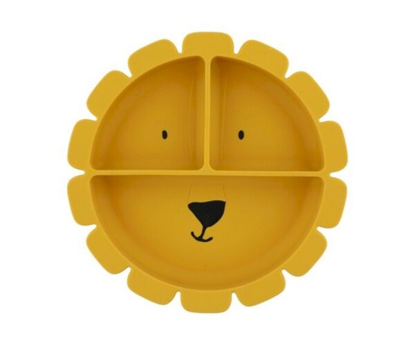 Piatto in silicone con ventosa Trixie - Leone