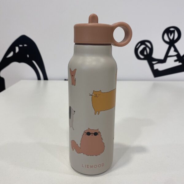 Borraccia 350 ml in acciaio Inox Liewood - Gatti