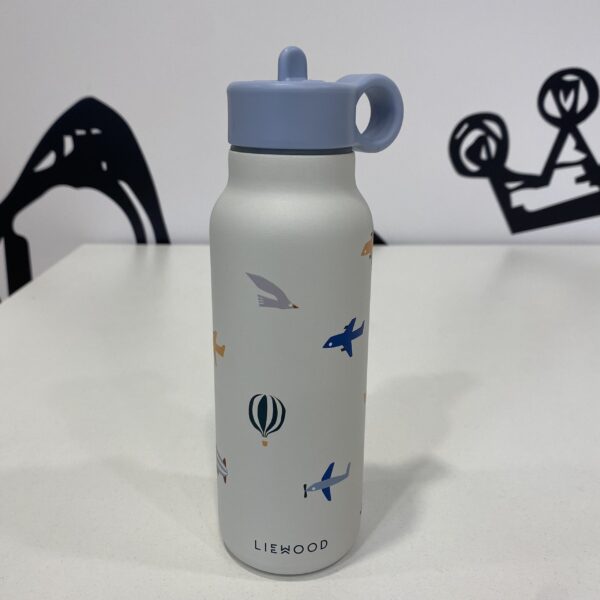 Borraccia 350 ml in acciaio Inox Liewood - Aeroplani