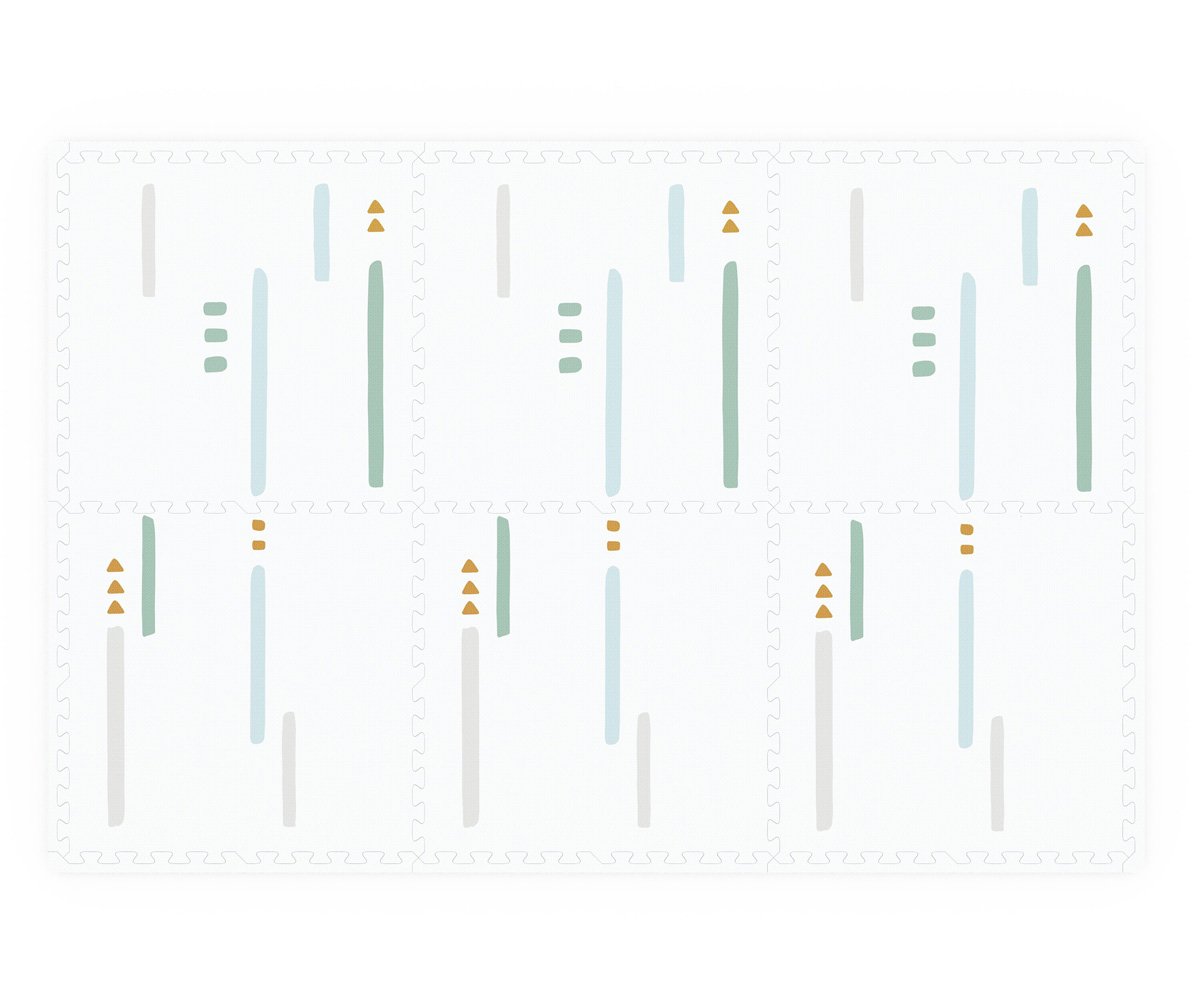 Tappeto puzzle reversibile in gomma - Farm - immagine 2
