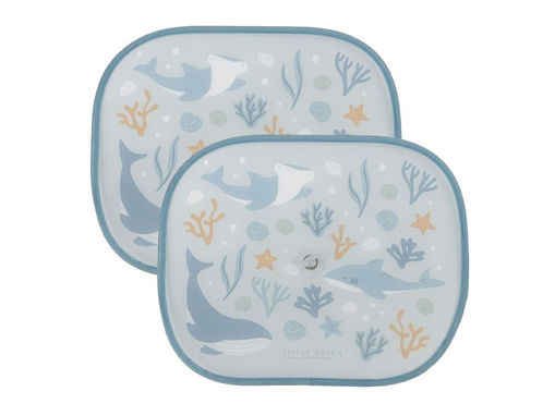 Tendine parasole per auto Little Dutch - Blu
