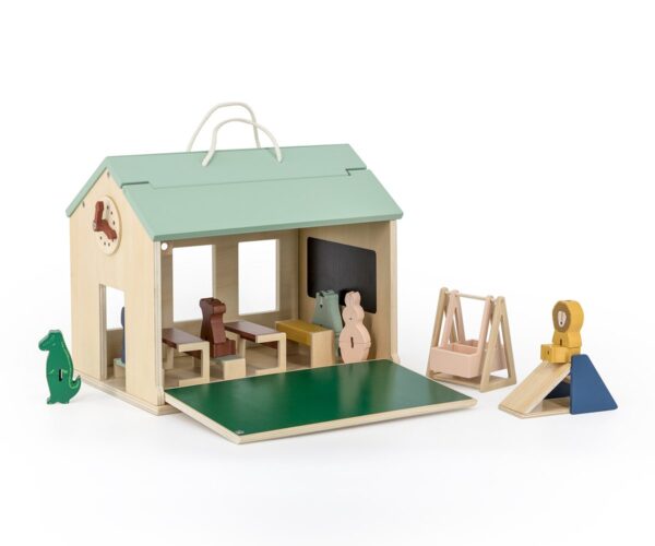 Scuola degli animali in legno Trixie