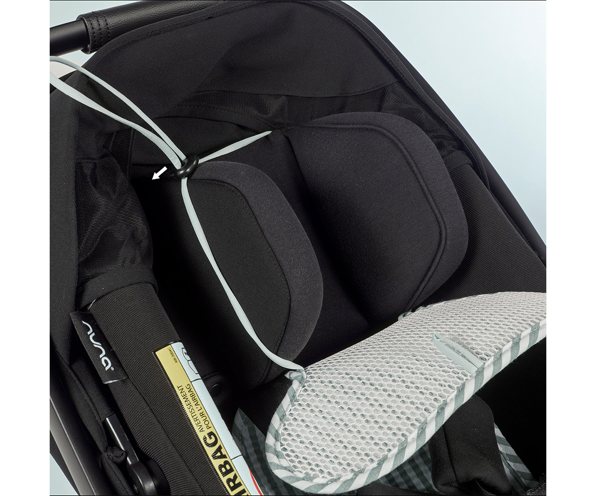 Materassino per seggiolino Auto Walking Mum - Praliné Stripes Matcha - immagine 2