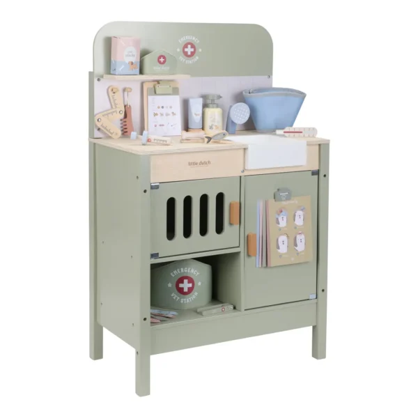 Clinica veterinaria in legno Little Dutch