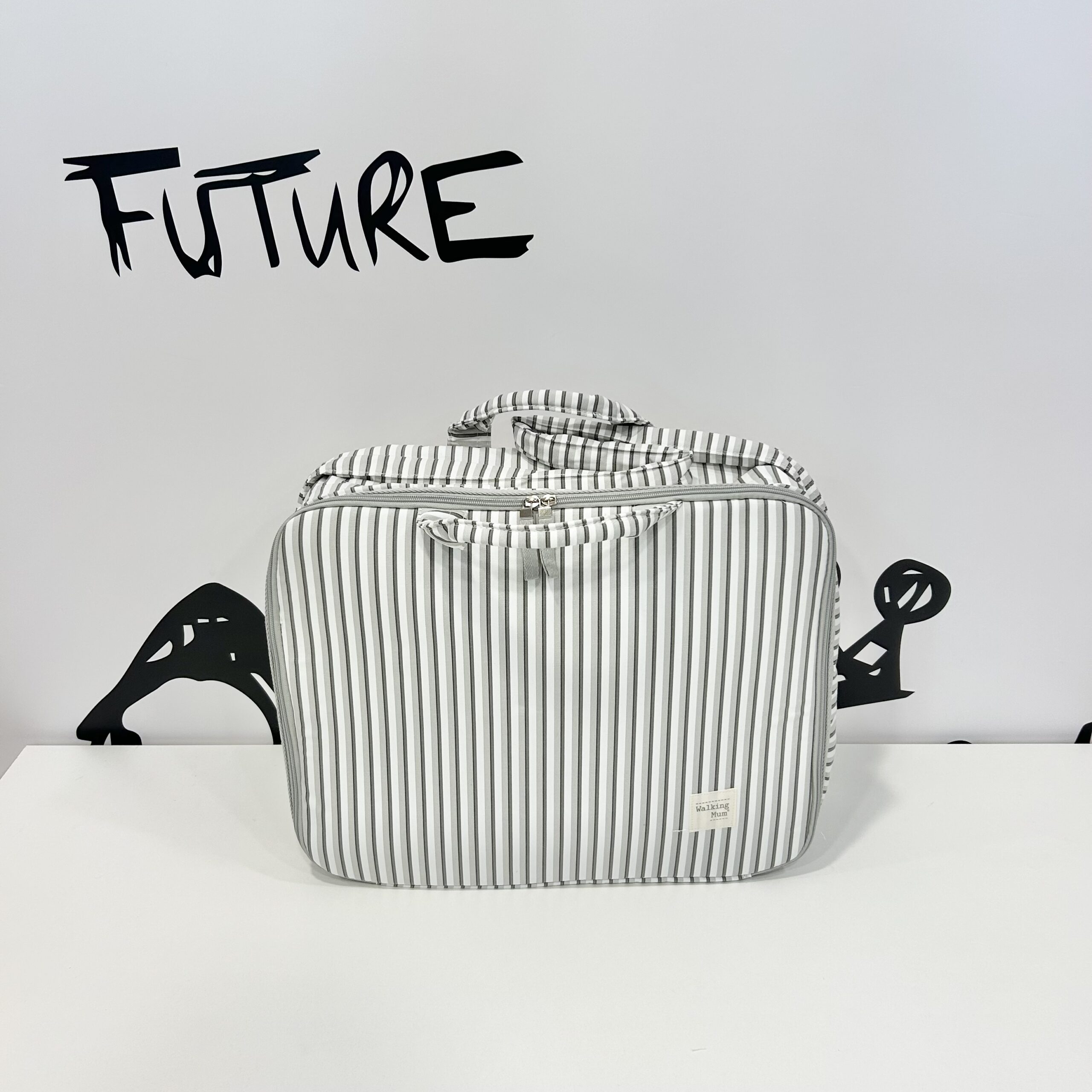 Borsa clinica Walking Mum - Stripes