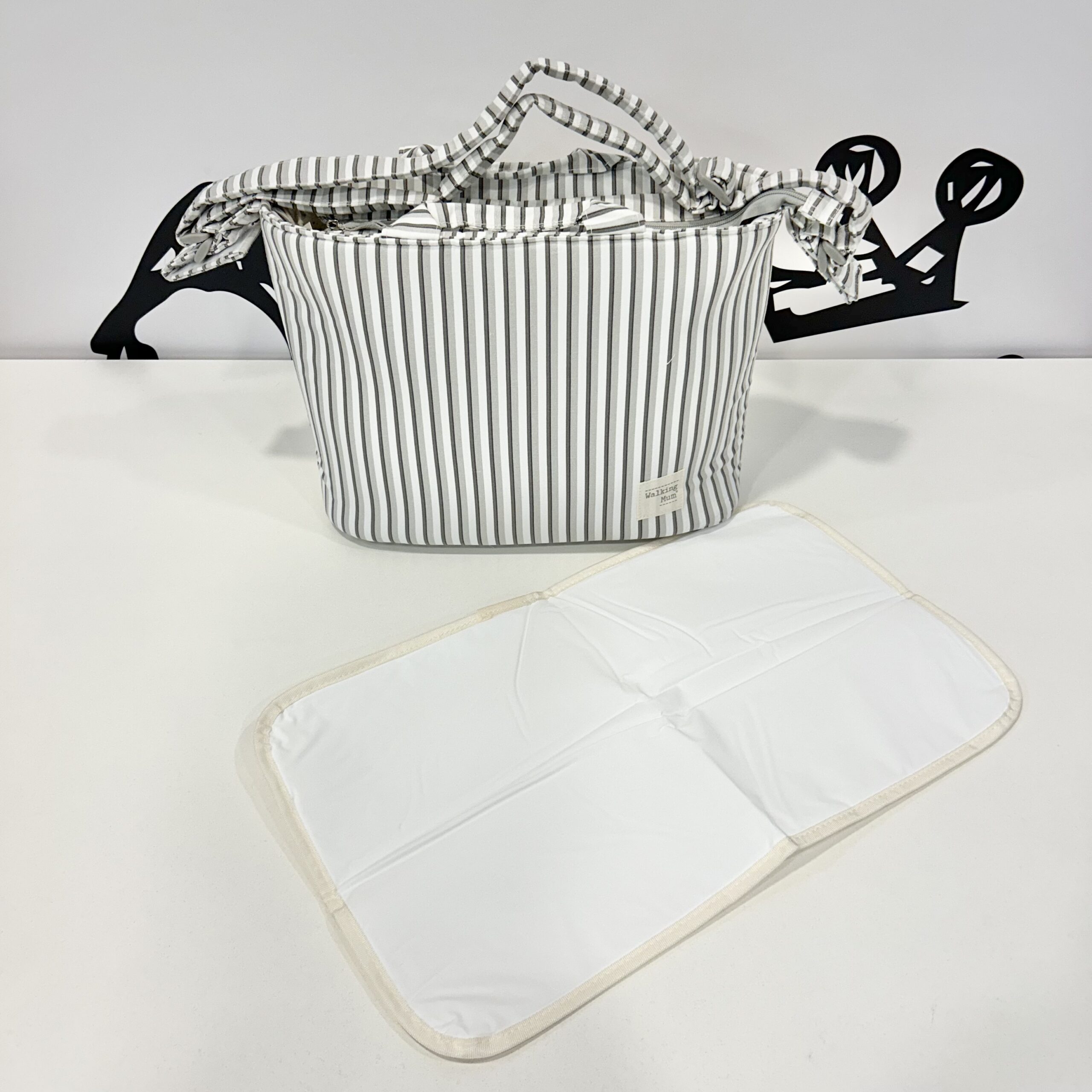 Borsa fasciatoio Walking Mum - Stripes - immagine 3