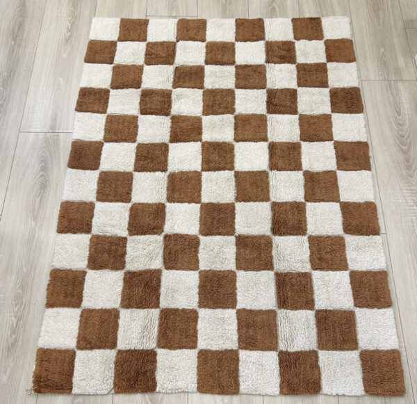 Tappeto lavabile 120x160 - Kitchen tiles toffee