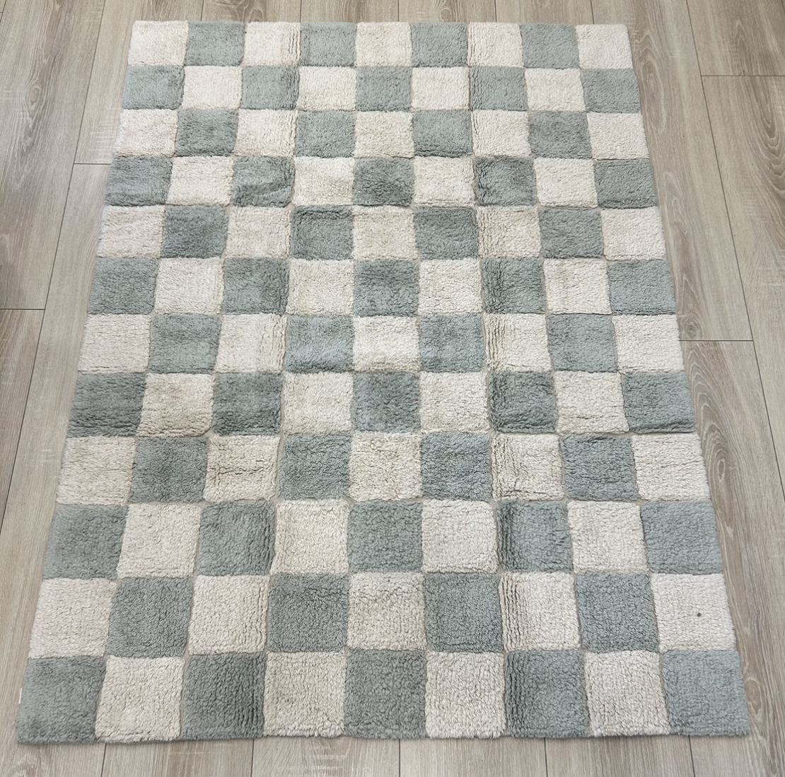 Tappeto lavabile 120x160 - Kitchen tiles blue sage