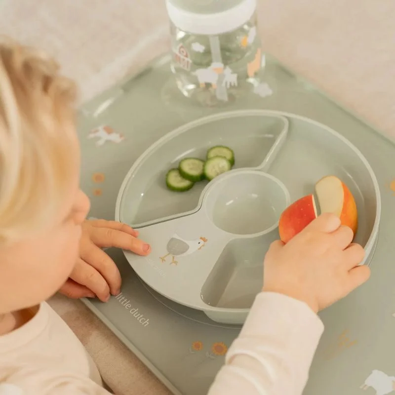 Piatto con divisori Little Dutch - Little Farm - immagine 3