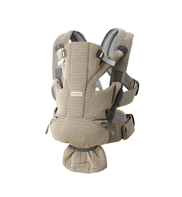 Marsupio BabyBjörn Move Mesh 3D - Grey Beige