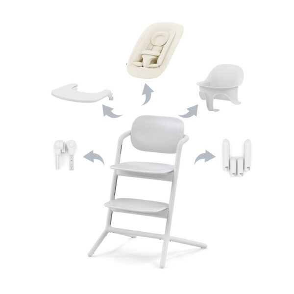 Sedia evolutiva Cybex Lemo 4 in 1 - All White