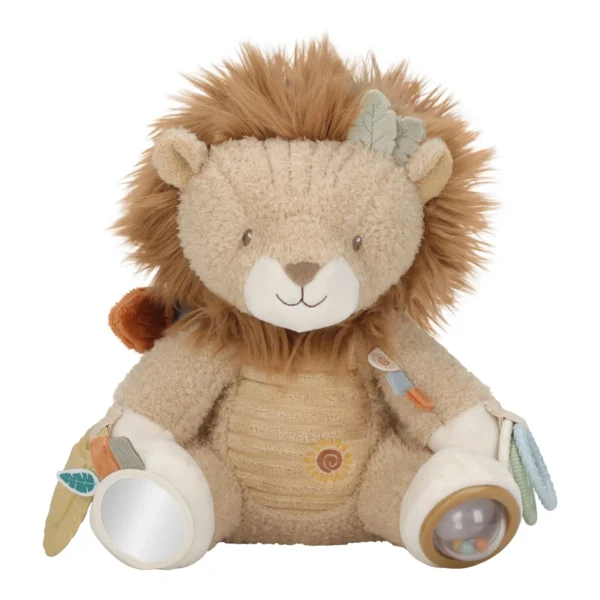 Peluche attività leone Little Dutch