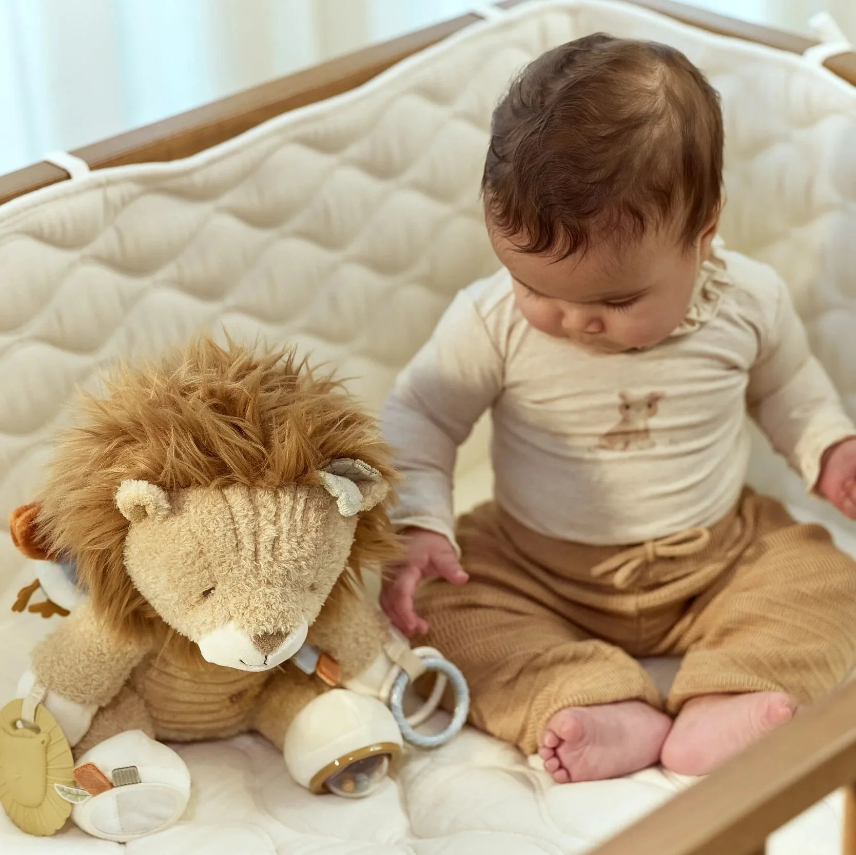 Peluche attività leone Little Dutch - immagine 3