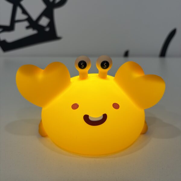 Luce notturna in silicone Giò Crabble