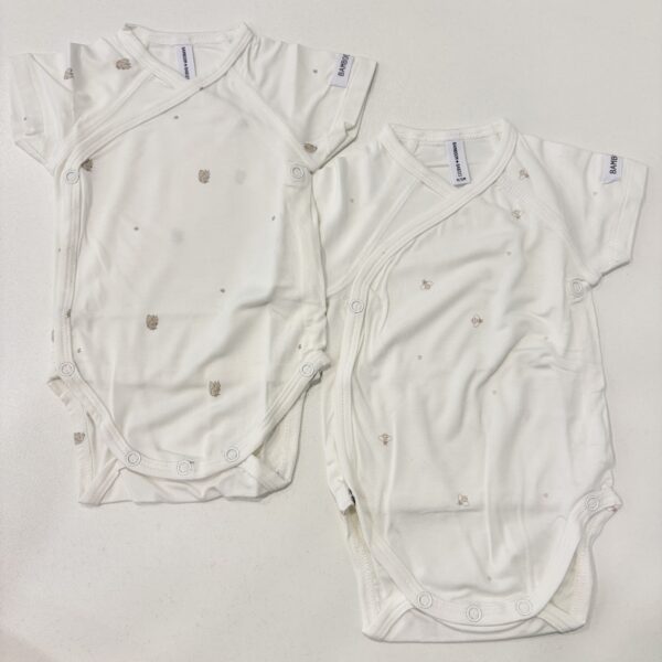 Confezione Body Maniche Corte Print 0/1 mese - 2 pezzi - Squirrel Mix Bamboom