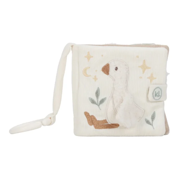Libro Morbido in Stoffa con Gancio Passeggino - Newborn Naturals