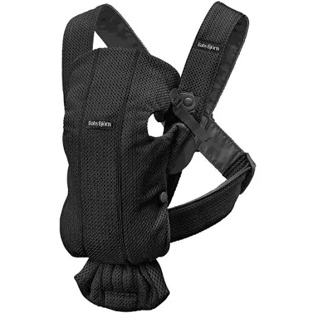 Marsupio BabyBjörn Mini Mesh 3D - Nero