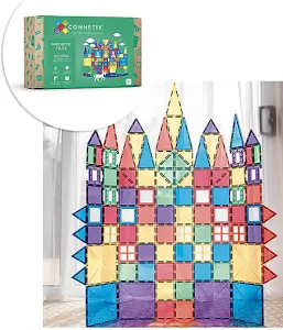 Connetix - Pacco Creativo 102 Pezzi Arcobaleno