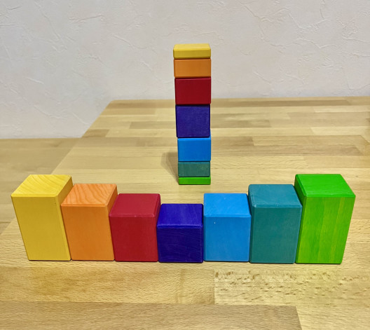 Blocchi Di Costruzioni - Arcobaleno - immagine 3