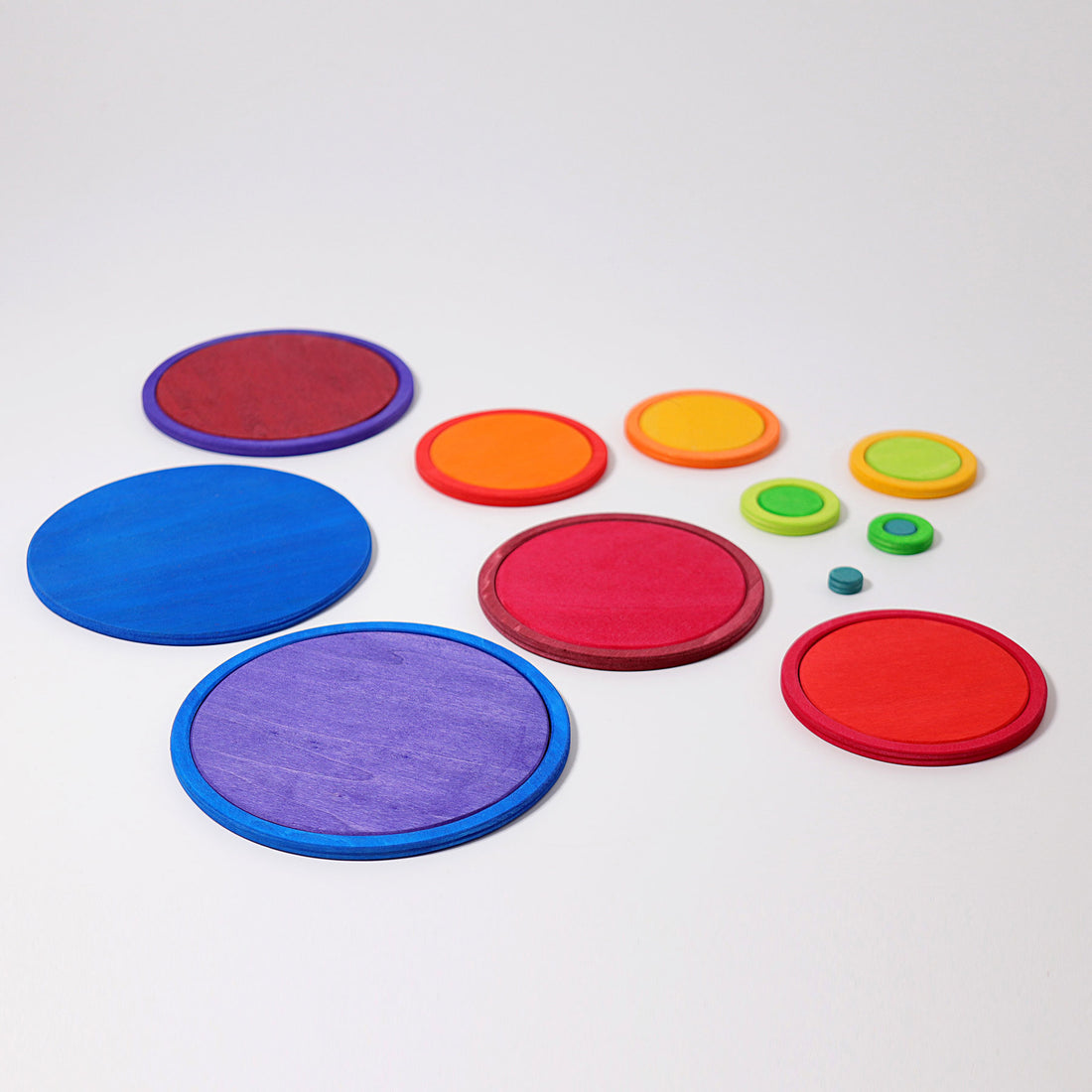 Cerchi e Anelli Concentrici - Arcobaleno - immagine 3