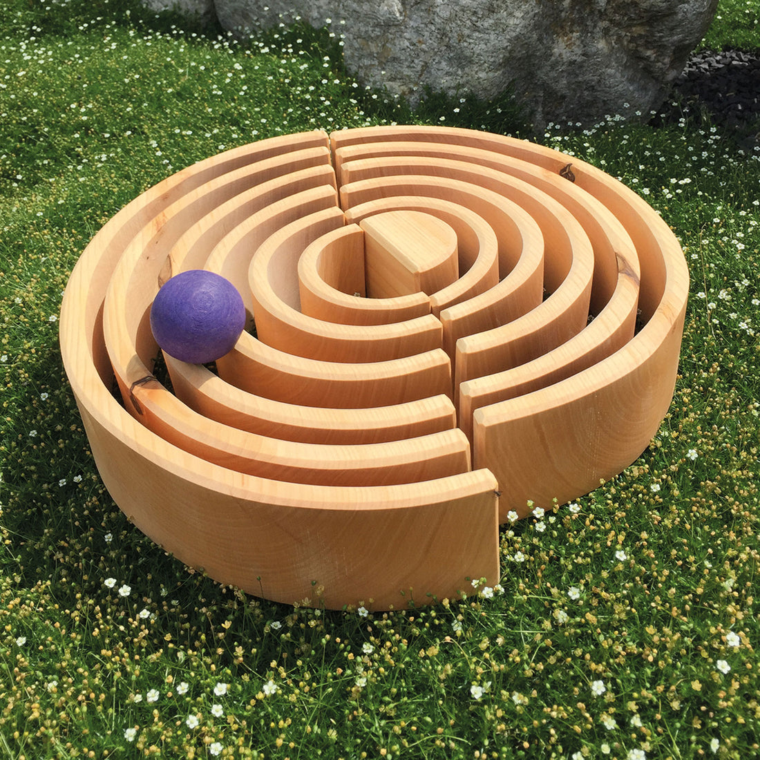 Arcobaleno Grande - Legno Naturale - immagine 3