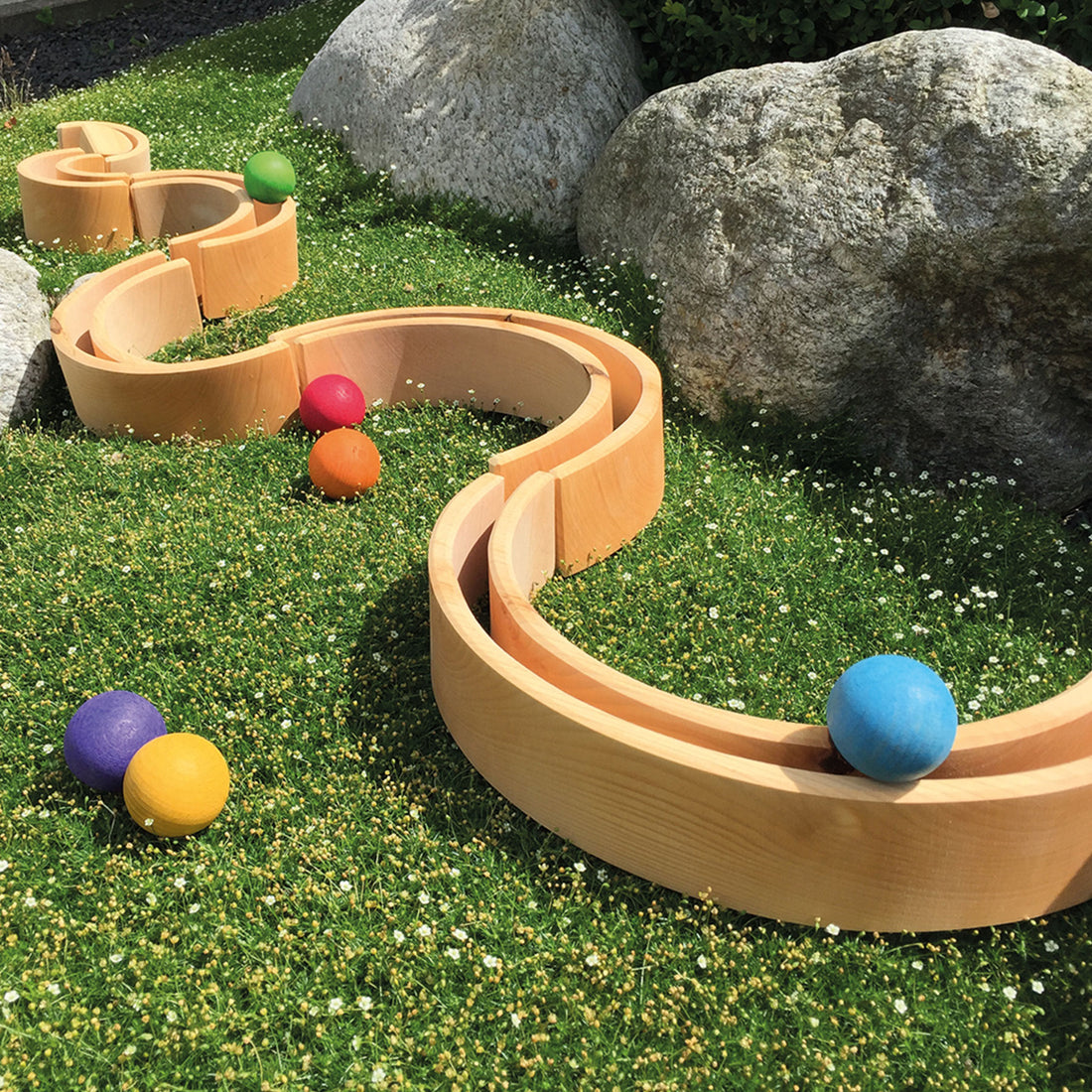 Arcobaleno Grande - Legno Naturale - immagine 4