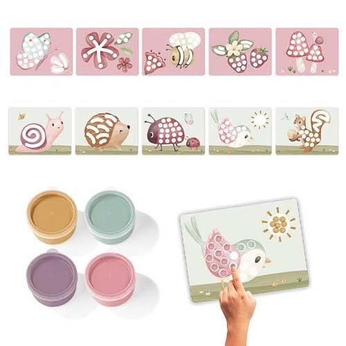 Set Pittura Con Le Dita Little Dutch - Fairy Garden