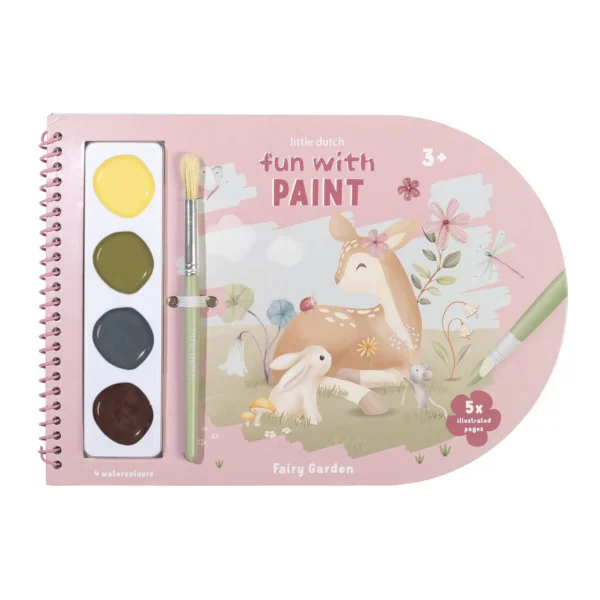 Album Con Acquerelli Little Dutch - Fairy Garden