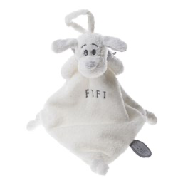 Doudou Cane Bianco - 25 cm