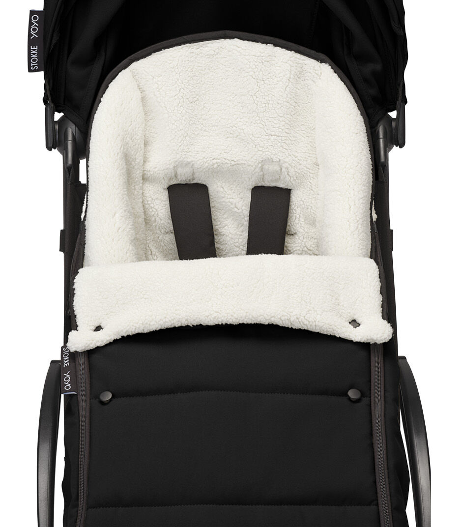 Sacco coprigambe per passeggino Yoyo3 - Nero - immagine 4