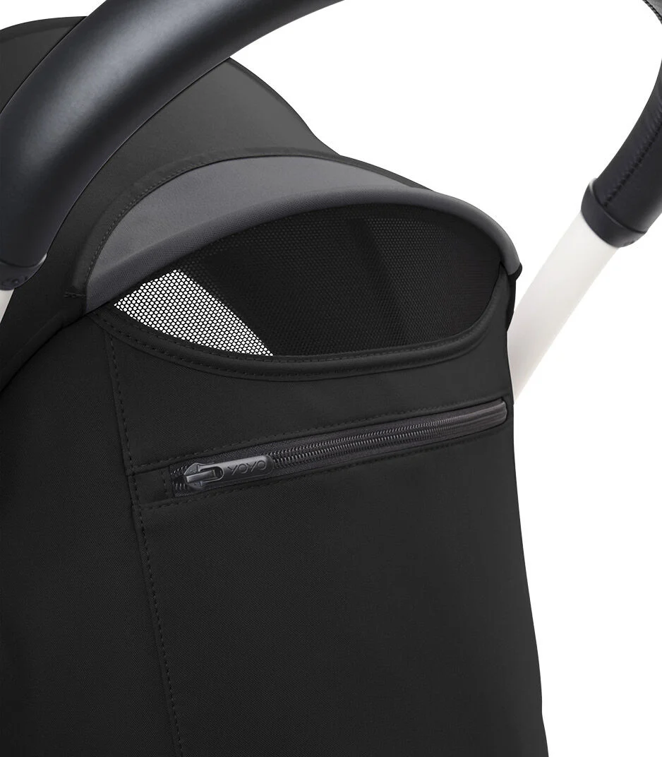 Rivestimento colorato 6+ per passeggino Yoyo3 - Nero - immagine 3