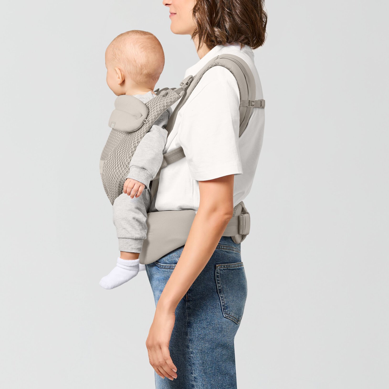 Marsupio Cybex Amya dalla nascita ai 3 anni - Dune Grey - immagine 5