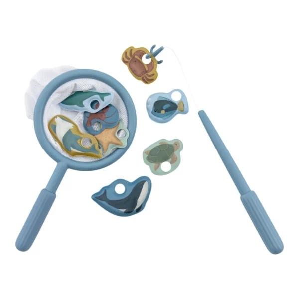 Gioco della pesca da bagnetto Little Dutch - Blu