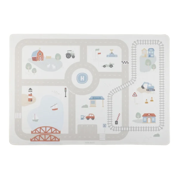 Tappeto pista macchinine Little Dutch