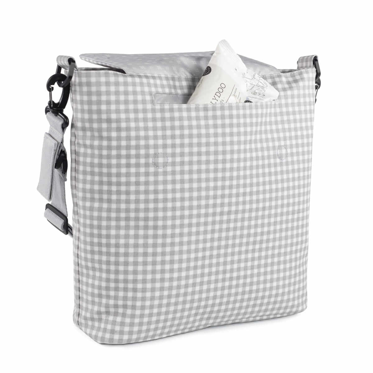 Borsa fasciatoio Walking Mum - Vichy Grigio - immagine 4