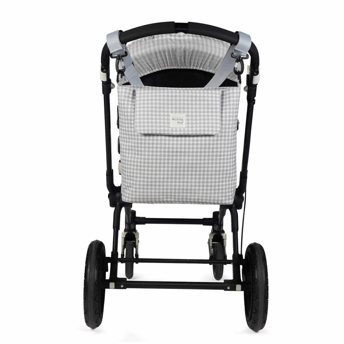 Borsa fasciatoio Walking Mum - Vichy Grigio - immagine 5